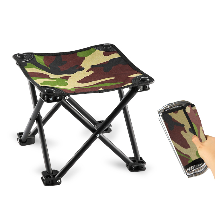 Camping Folding Stool For Travel, Hiking, Fishing & Backpack